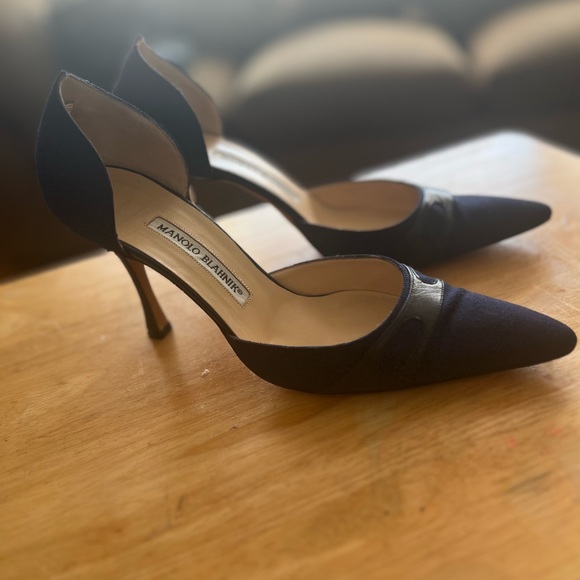 Manolo Blahnik beautiful heels size38 in excellent used condition - Picture 5 of 13